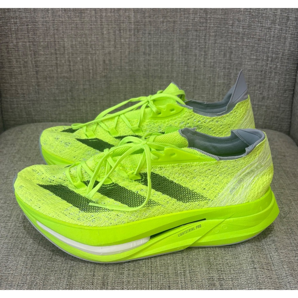 Adidas Adizero Prime X 2 Strung Running Shoes Lucid Lemon IH5683 Mens 10